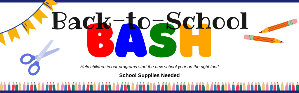 Back to School Bash Banner
