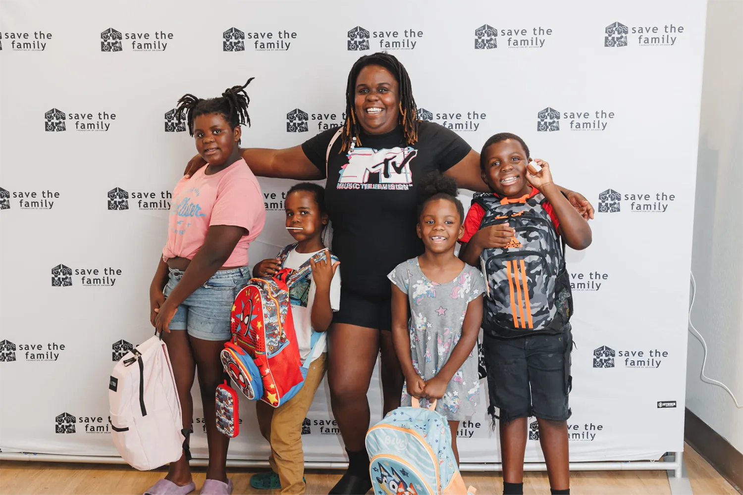 Save the Family Receives $100,000 Grant from Thunderbirds Charities to Support Families Facing Homelessness